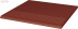 Клинкерная плитка Ceramika Paradyz Natural rosa ступень простая (30x30)